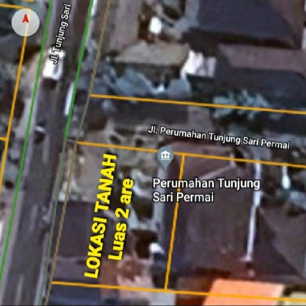 Dijual 2 are, Jl. Tunjung Sari Gatsu Barat Padangsambian Kaja Denpasar