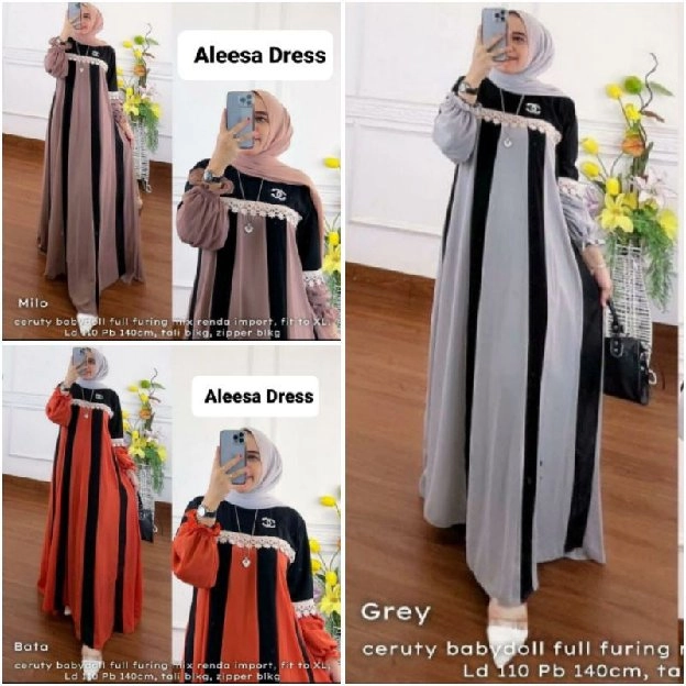 *KF-Gamis Aleesa Dress*