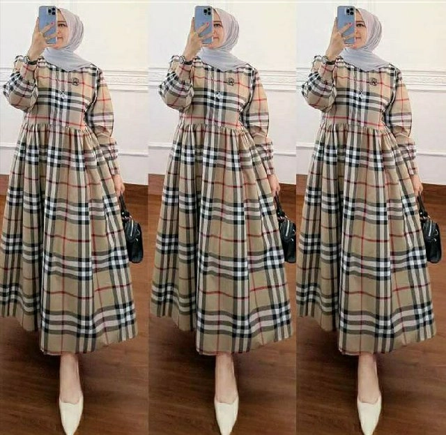 Gamis Kotak Wanita Terkini