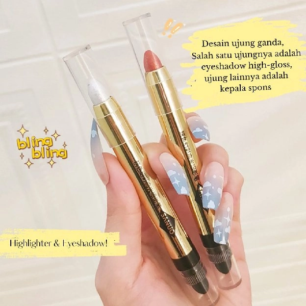 Cream Shimmer Single Eyeshadow Crayon/ Eyeshadow Gliter/ Eyeshadow Beauty Glazed/ Eyeshadow Murah