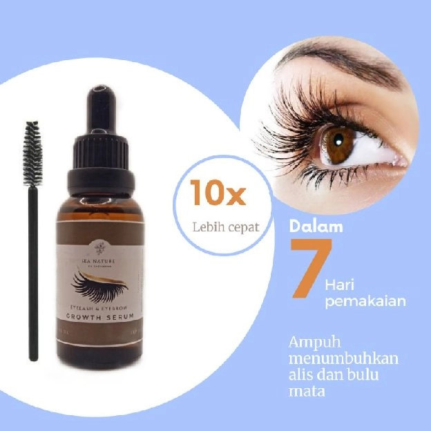 Eyelash & Eyebrow Growth Serum (penumbuh bulu mata dan alis) Sea Nature