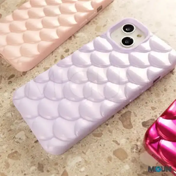 New! Mermaid pattern 3D Case - Softcase Fullcover