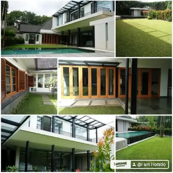 Rumah ArtDeco Gaya Belanda Modern Strategis Area Ikonik Kota Bandung