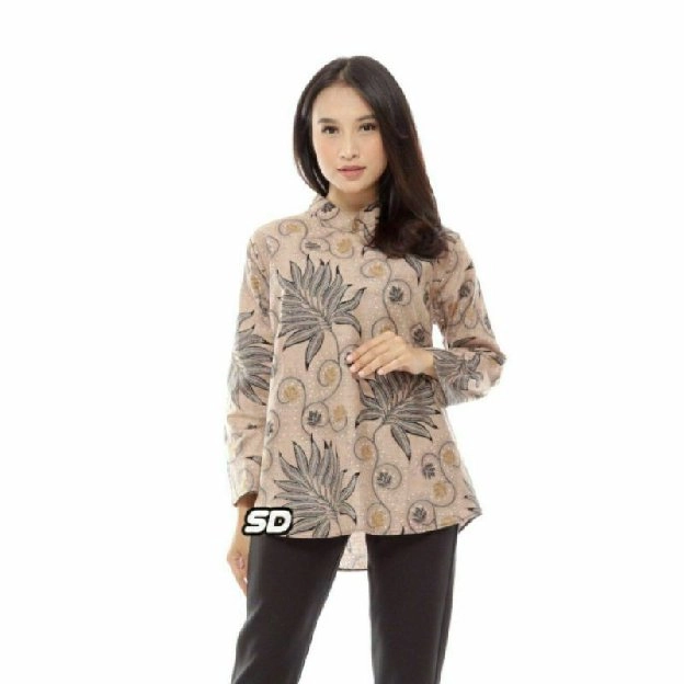 Baju Batik wanita Kenongo Kemeja Batik terbaru