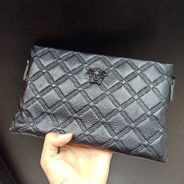 Clutch bag versace fendi bally coach Leather handbag tas tangan kulit