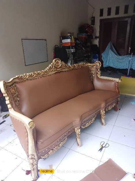 penambahan busa kursi sofa 