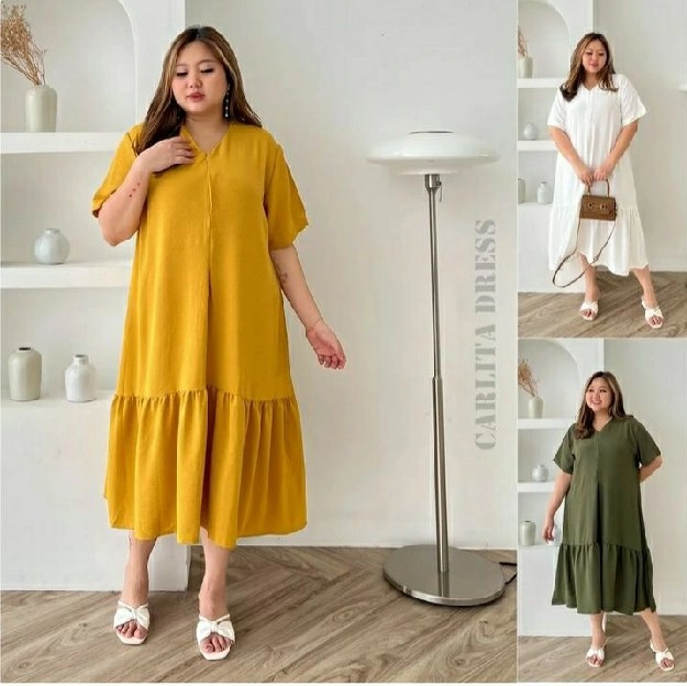 TUNIK MIDI DRESS JUMBO