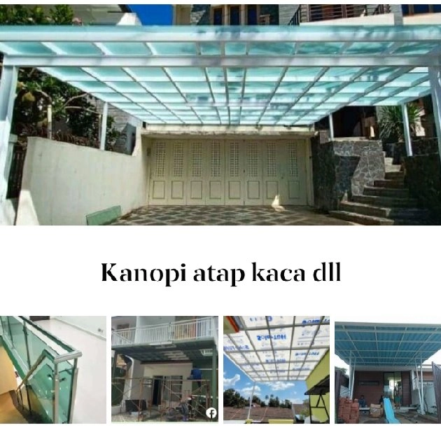 kanopi atap solarplat 