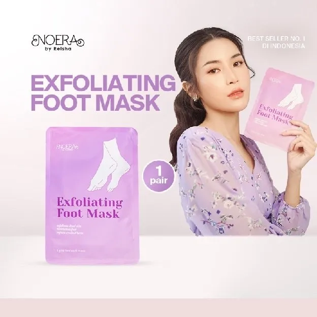 Noera Exfoliating Foot Mask | Masker Kaki Foot Peeling Mask