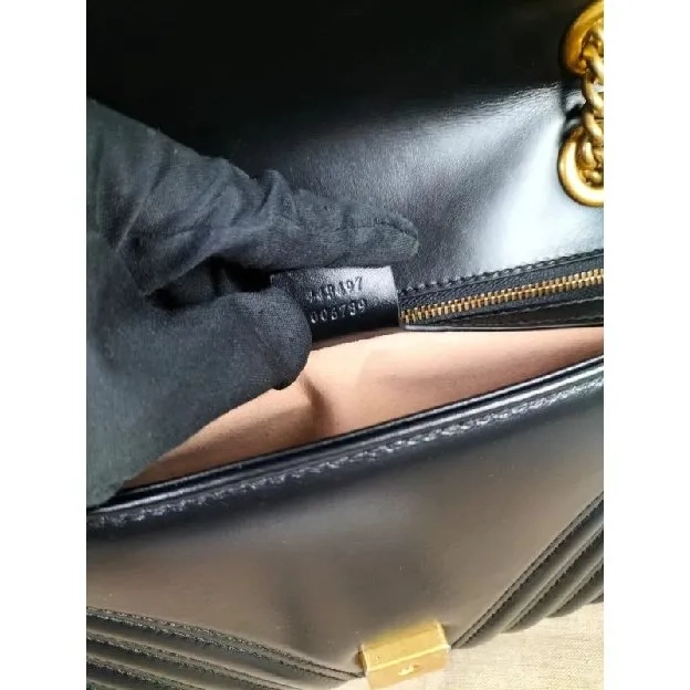 TAS SELEMPANG WANITA BLACK GUCCI 8099