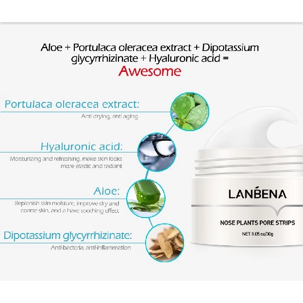 [BPOM] LANBENA Masker Komedo Penghilang menghilangkan Komedo STEP 2 Pore Minimizer Serum Shrinking P