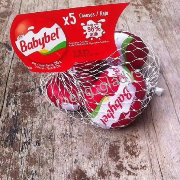 Babybel cheese / keju bayi plain / babybel keju