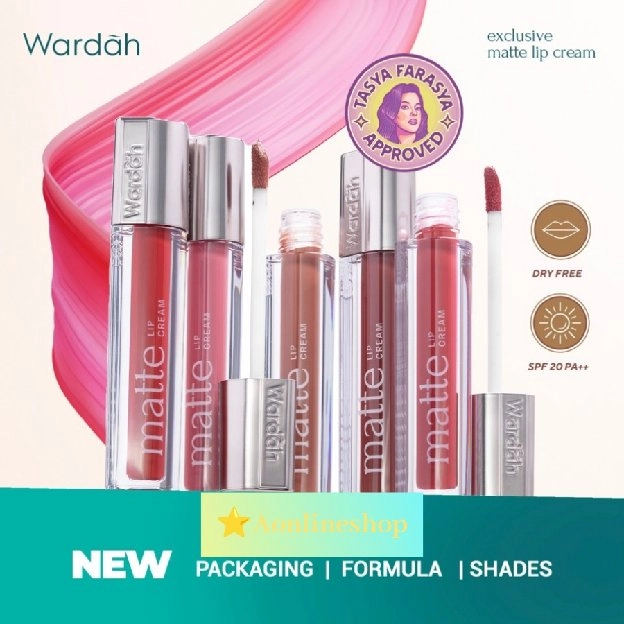 Wardah Lip Cream Exclusive Matte Cair Lipcream