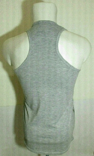 Kaos Singlet Fitness Bahan Spandek