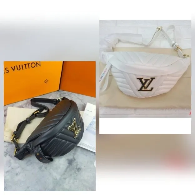 TAS WAISTBAG BUMBAG UNISEX LV LOUIS VUITTON LEATHER