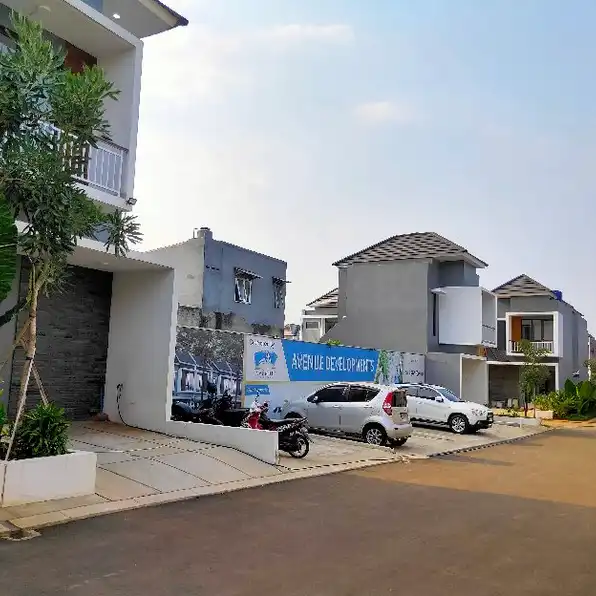 Lebar Rumah 8 Meter di Pamulang