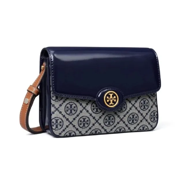 Tory Burch Robinson T Monogram Convertible Shoulder Bag (TB 152306)