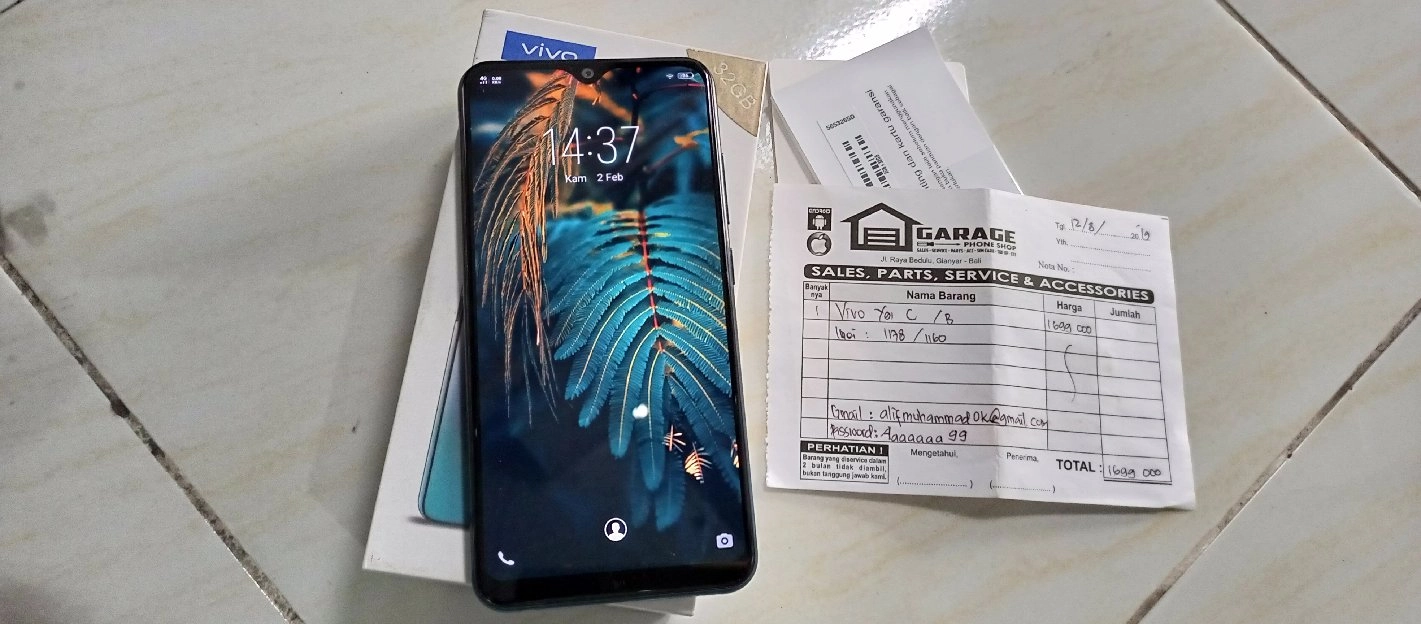 Vivo Y91c ram2/32GB