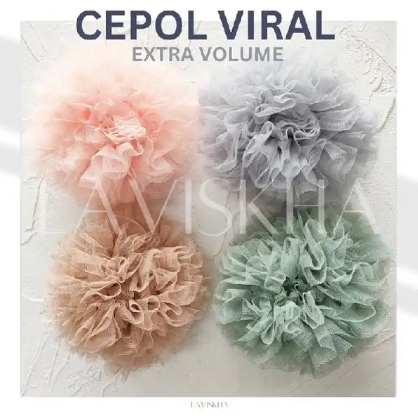 Cepol hijab tulle