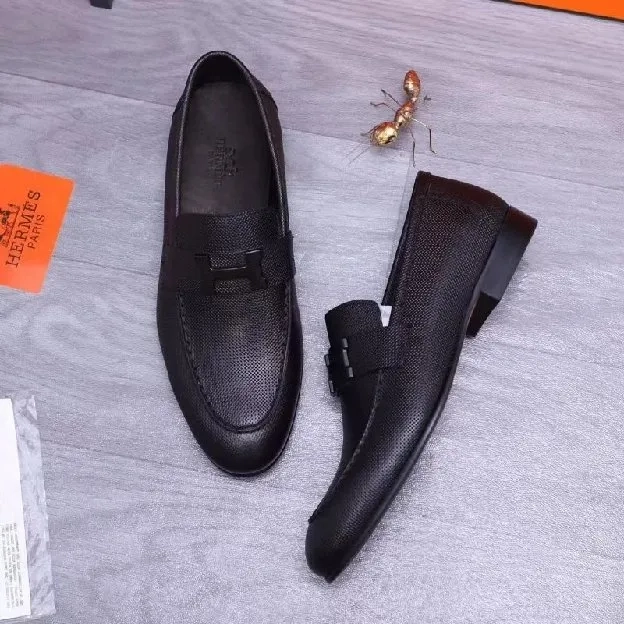 Sepatu pantofel formal hermes pria