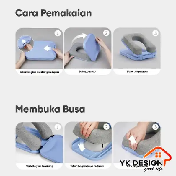 Bantal Tidur Siang / Bantal Meja Kantor / Bantal Sandaran Kepala