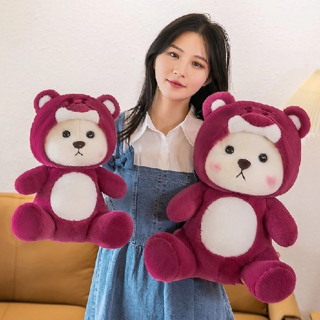 Teddy Tales Bear Cosplay Manyo Boneka Plush Boneka Mainan Dekorasi Rumah Hadiah Anak