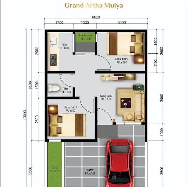 Grand Artha Mulya Rumah Di Cisauk Tanpa DP Cicilan Ringan 