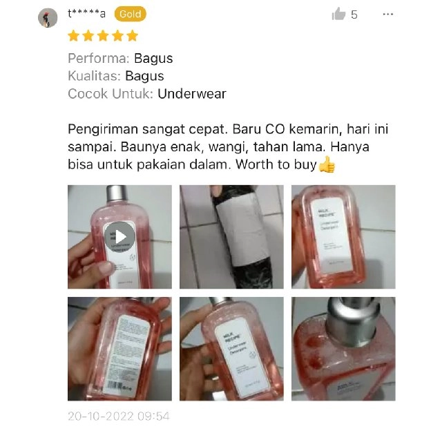 Sabun Cuci Pakaian Dalam Ampuh Membersihkan Noda Merah, Kuman dan Bakteri Pada Celana Dalam