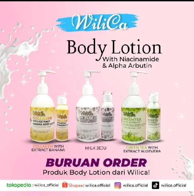 wilica body lotion 250 gr