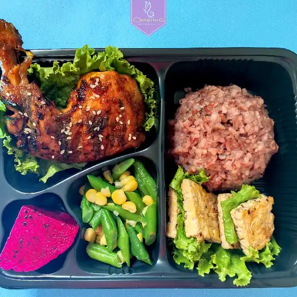 Healthy Catering mingguan 5 hari paket Lunch