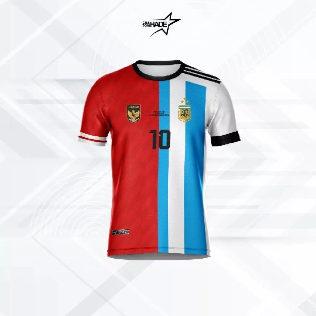 Jersey Spesial Suporter Timnas Indonesia x Timnas Argentina 2023