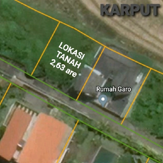 Dijual 2,63 are, Jl. Padang Linjong Batu Mejan Canggu Kuta Utara