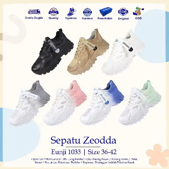 Sepatu Sneakers Wanita Warna Gradasi Bahan Kulit Sintetis Casual Korea Style Bisa Untuk Olahraga