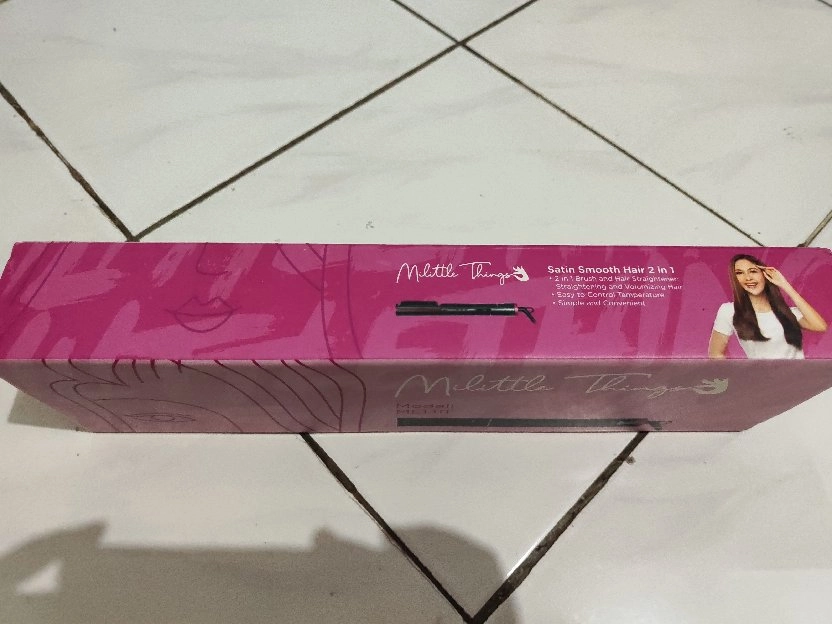 Milittle Things - Catokan Sisir Rambut / Hair Straightener 2 in 1 (Aksesoris)