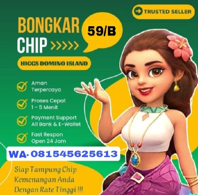 NEW BONGKAR CHIP HIGGS DOMINO ISLAND OPEN 24 JAM HUB.WA 081545625613