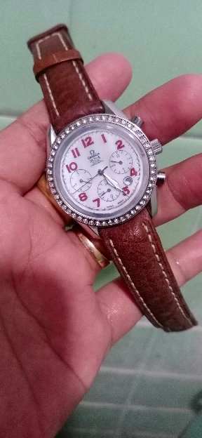 jam Omega Deville crono aktif