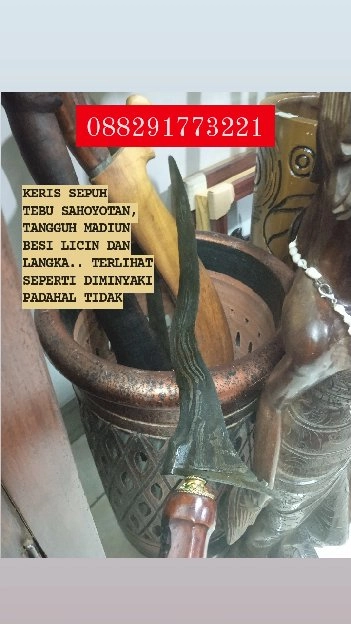 Keris Sepuh Madiun Tebu Sahoyotan