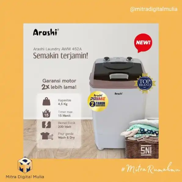 Mesin Cuci Mini Portable Washing Machine