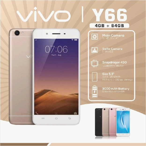 VIVO Y66 4/64GB NEW 