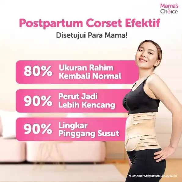 Korset Melahirkan | Postpartum Adjustable Corset Mama's Choice