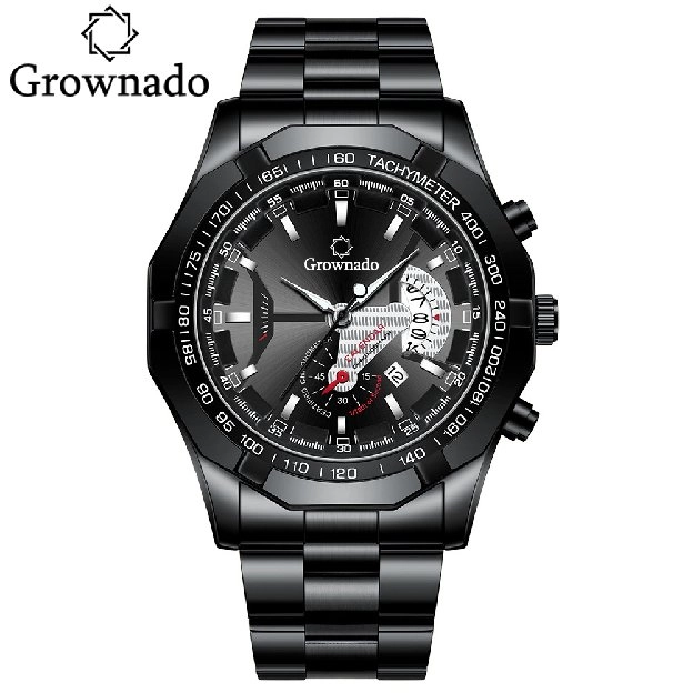 2023 Jam Tangan Pria Grownado Original Stainless Steel