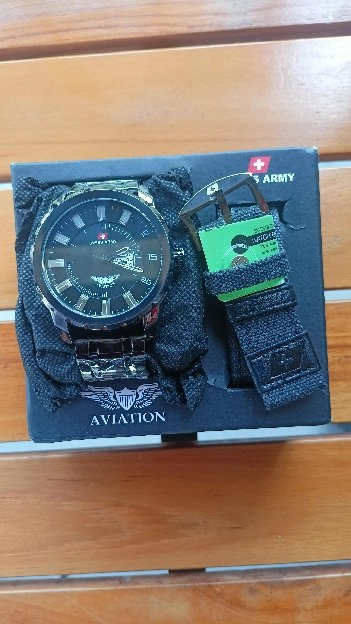 Ready!!Jam tangan Pria Swiss army Aviation