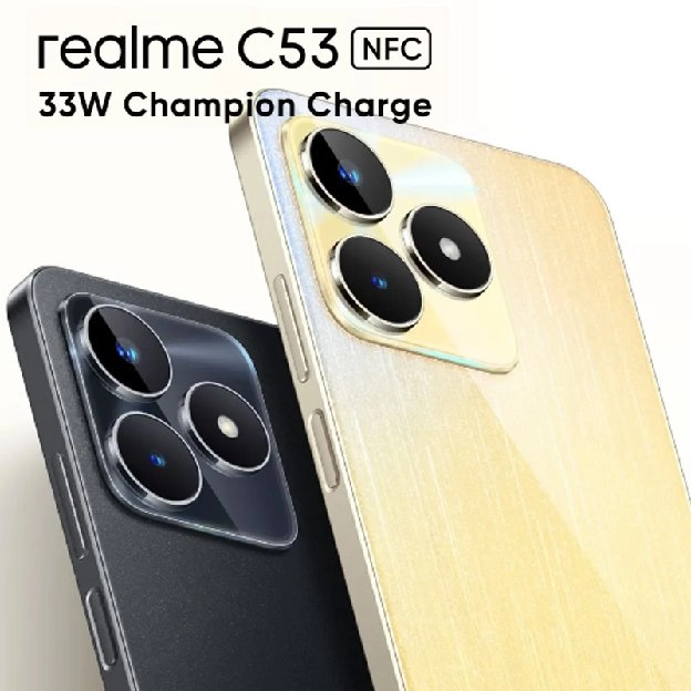 Realme C53 6/128GB NFC RAM 6GB ROM 128GB 33W SUPERVOOC Charge 50MP AI Camera 5000 Battery Garansi Re