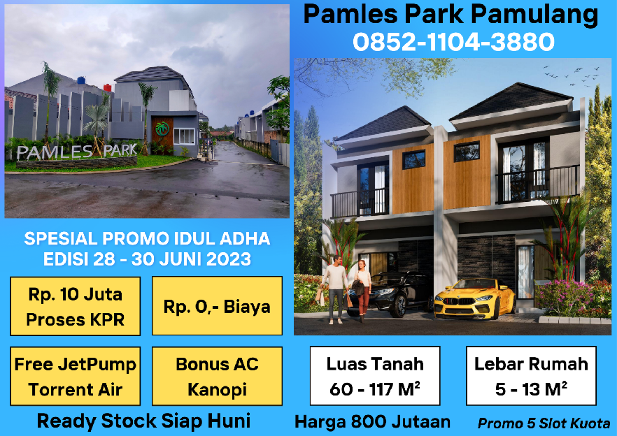 hunian siap huni dan paling murah di pamulang