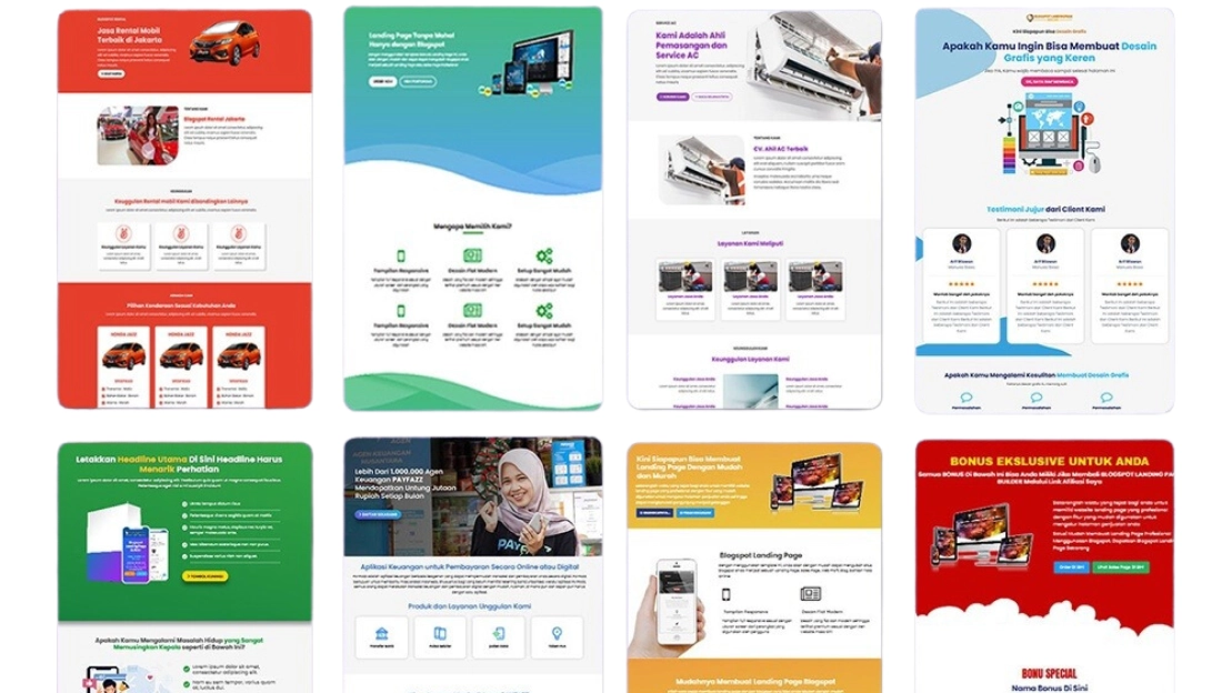 Jasa Pembuatan Website Landing Page 