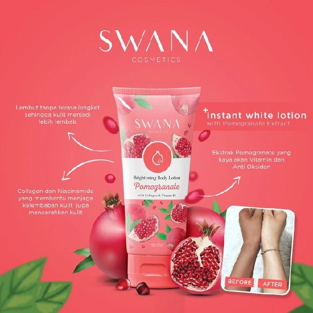 HANASUI - Swana Body Lotion BPOM