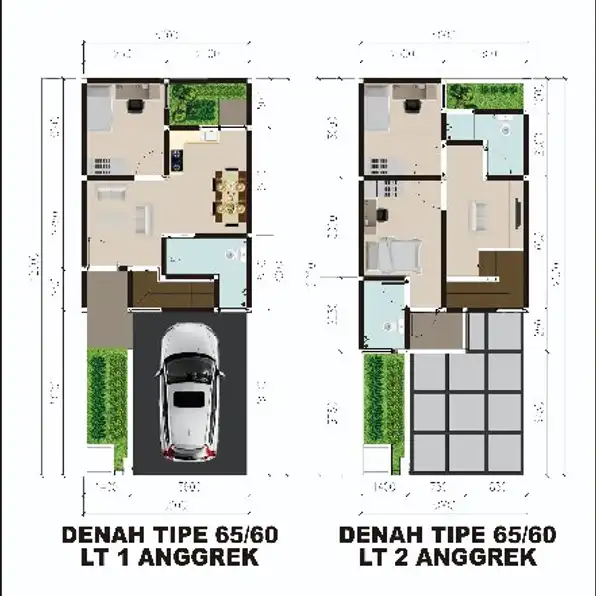 Artha Griya Lestari rumah modern 2 lantai di Serpong BSD dekat ke stasiun dan tol