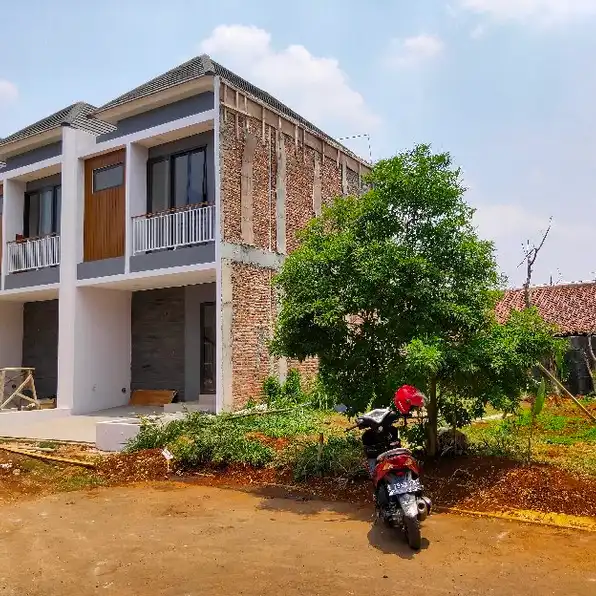 Rumah 2 lantai lebar mulai 5 - 13 meter di pamulang