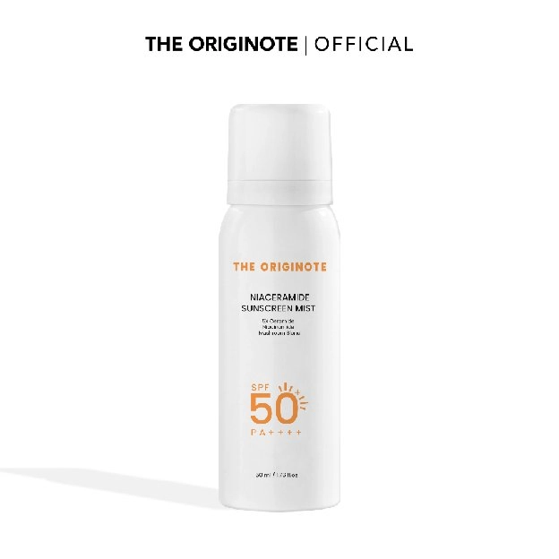 The Originote Niaceramide Sunscreen Mist SPF 50 PA++++ - Sunscreen Spray Melindungi Wajah dari Sinar