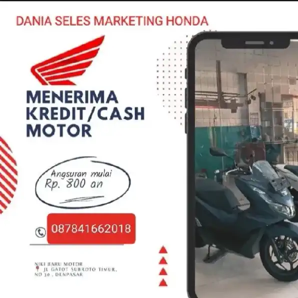 motor Honda Bali ❤️